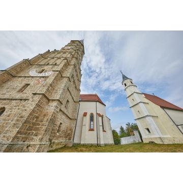 Lais Puzzle - Kirche, Wallfahrtskirche, St. Ägidius, Schildthurn, Zeilarn, Landkreis Rottal-Inn, Niederbayern, Bayern, Deutschland - 2.000 Teile