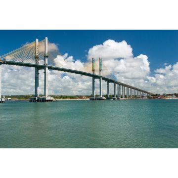 Lais Puzzle - Die Newton Navarro-Brücke über den Potengi-Fluss in Natal, Rio Grande do Norte Brasilien - 2.000 Teile