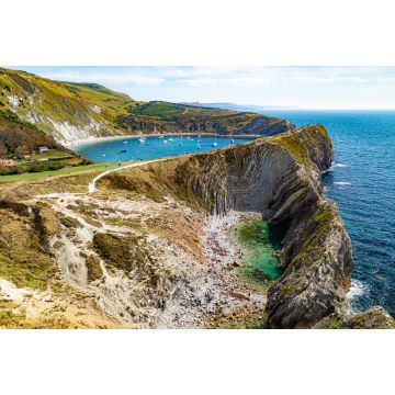 Lais Puzzle - Lulworth Bucht in der Landschaft, England - 2.000 Teile