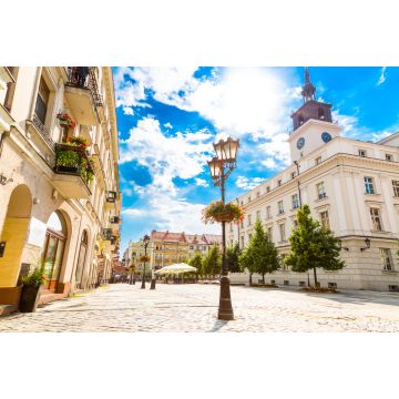 Lais Puzzle - Alter Stadtplatz und Rathausgebäude in der Stadt Kalisz, Polen - 2.000 Teile