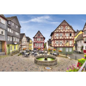 Lais Puzzle - Häuserensemble am Kornmarkt in Wetzlar, Hessen - 2.000 Teile