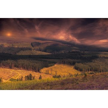 Lais Puzzle - Slieve Bloom Mountains, malerischer Sonnenuntergang, Irland - 2.000 Teile