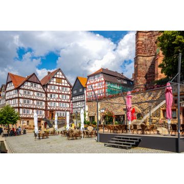 Lais Puzzle - Marienkirche und Marktplatz, Homberg Efze, Deutschland - 2.000 Teile