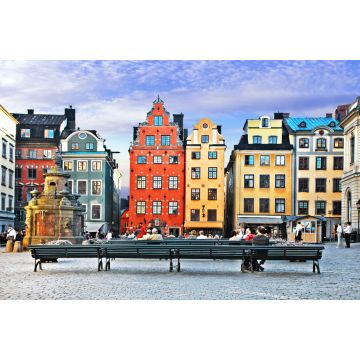 Lais Puzzle - Die Altstadt von Stockholm - eine beliebte Touristenattraktion. Schweden - 2.000 Teile