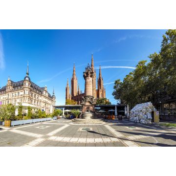 Lais Puzzle - Ansicht des Marktplatzes, Wiesbaden, Hessen, Deutschland. - 2.000 Teile
