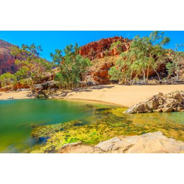 Lais Puzzle - Szenische Landschaft von Ormiston Gorge Water Hole mit Geistergummi in West MacDonnell Ranges, Northern Territory, Australien - 2.000 Teile