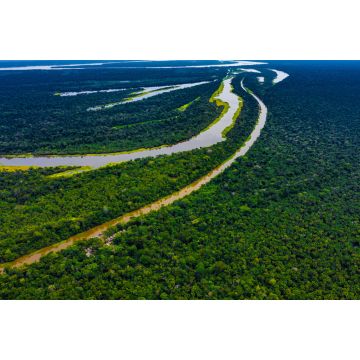 Lais Puzzle - Amazonas-Waldfluss Iquitos Peru Drohnen-Luftpanorama - 2.000 Teile