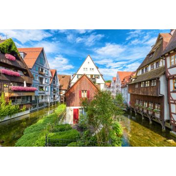 Lais Puzzle - Straßenansicht in der Altstadt von Ulm, Baden Württemberg, Deutschland - 2.000 Teile