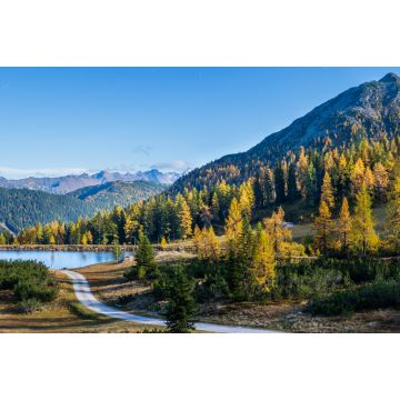 Lais Puzzle - Friedlicher Herbst Alpen Bergblick. Reiteralm, Steiermark, Österreich - 2.000 Teile