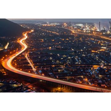 Lais Puzzle - Port Talbot in der Nacht - 2.000 Teile
