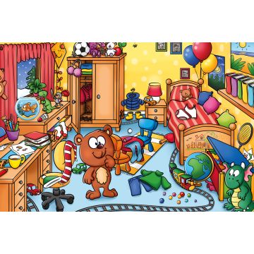 Lais Puzzle - Kinderzimmer mit vielen Gegenständen - Wimmelbild - 2.000 Teile