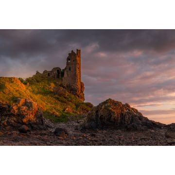 Lais Puzzle - Ruinen von Dunure Castle, Süd-Ayrshire, Schottland - 2.000 Teile