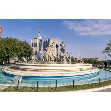 Lais Puzzle - Springbrunnen in Macroplaza, Mexiko - 2.000 Teile
