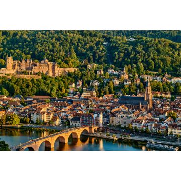 Lais Puzzle - Ansicht der Stadt Heidelberg, Bundesland Baden Württemberg, Deutschland - 2.000 Teile