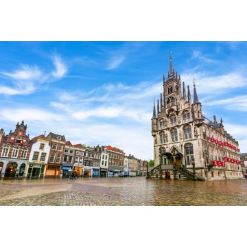 Lais Puzzle - Rathaus von Gouda am Marktplatz, Niederlande - 2.000 Teile