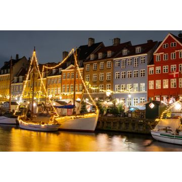 Lais Puzzle - Nyhavn, Kopenhagen in weihnachtlicher Illumination - 2.000 Teile