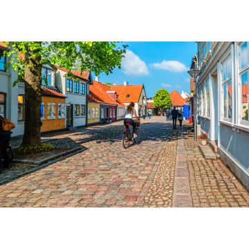 Lais Puzzle - Bunte traditionelle Häuser in der Altstadt von Odense, Dänemark - 2.000 Teile