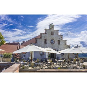 Lais Puzzle - Blick auf die Terrasse von Schloss Staufenberg bei Durbach in der Ortenau Baden Württemberg, Deutschland - 2.000 Teile