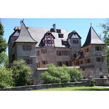 Lais Puzzle - Petzenschloss 90592 Schwarzenbruck Schloss Nürnberger Land Lichtenhof Schwarzachklamm Sehenswürdigkeit Herrensitz Petsches Petsche Petz Mittelfranken Historisch von Wanderweg Fachwerk Rundweg Adel - 2.000 Teile