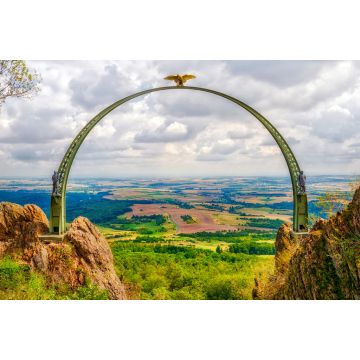Lais Puzzle - Blick auf den Adlerbogen auf dem Donnersberg, bei Dannenfels, Rheinland-Pfalz, Deutschland. - 2.000 Teile