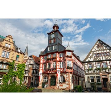 Lais Puzzle - Rathaus im historischen Zentrum von Heppenheim an der Bergstraße, Hessen, Deutschland - 2.000 Teile