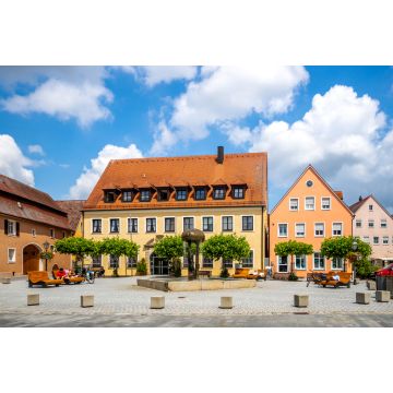 Lais Puzzle - Marktplatz, Herrieden, Bayern, Deutschland - 2.000 Teile