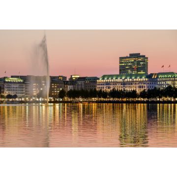Lais Puzzle - Jungfernstieg Hamburg am Abend - 2.000 Teile