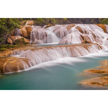 Lais Puzzle - Agua Azul Kaskaden und Wasserfälle im tropischen Regenwald des Bundesstaates Chiapas in der Nähe der Stadt Palenque, Mexiko - 2.000 Teile