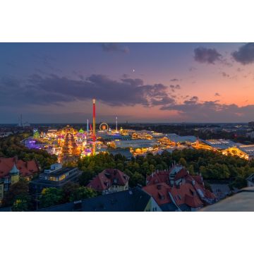 Lais Puzzle - Blick auf das Oktoberfest in München, Bayern, Deutschland - 2.000 Teile