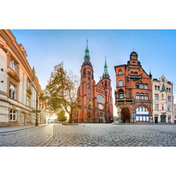 Lais Puzzle - Legnica, Polen. Blick auf die Kathedrale St. Peter und Paul der Apostel bei Sonnenaufgang - 2.000 Teile