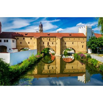 Lais Puzzle - Die Stadtbrille von Amberg in der Oberpfalz, Bayern - 2.000 Teile