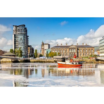 Lais Puzzle - Das Zollhaus und der Fluss Lagan in Belfast, Nordirland - 2.000 Teile
