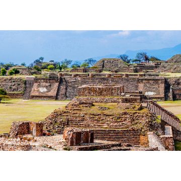 Lais Puzzle - Blick auf das Panorama der heiligen Stätte Monte Alban in Mexiko - 2.000 Teile