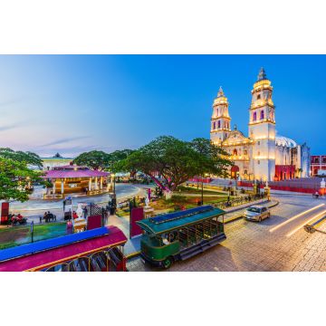 Lais Puzzle - Campeche, Mexiko, Independence Plaza in der Altstadt - 2.000 Teile