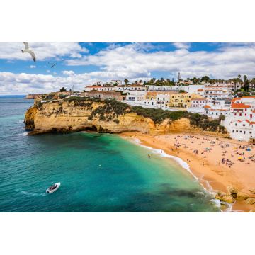 Lais Puzzle - Fischerdorf Carvoeiro mit schönem Strand, Algarve, Portugal - 2.000 Teile
