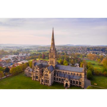 Lais Puzzle - Luftaufnahme der Kathedrale von Salisbury, England - 2.000 Teile