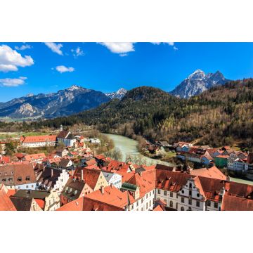 Lais Puzzle - Der Lech durch Füssen im Allgäu Bayern Deutschland - 2.000 Teile