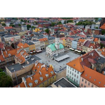 Lais Puzzle - Stadt Gliwice - Panorama der Stadt - Marktplatz Polen - 2.000 Teile