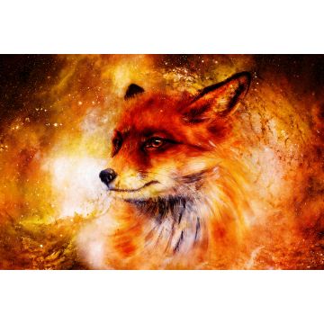 Lais Puzzle - Gemälde von Fuchs im kosmischen Raum - 2.000 Teile