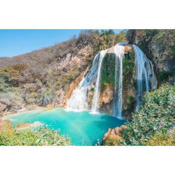 Lais Puzzle - Die erstaunlichen türkisfarbenen Wasserfälle von Chiflon in Chiapas, Mexiko - 2.000 Teile