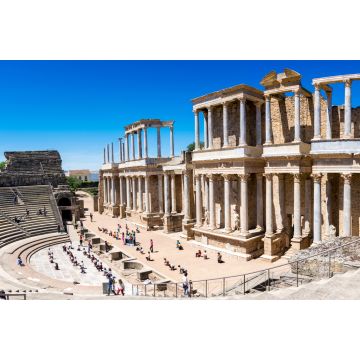Lais Puzzle - Theater von Mérida, wurde vom Konsul Vipsanius Agrippa in der römischen Stadt Emerita Augusta, der Hauptstadt von Lusitania erbauen lassen, Extremadura - 2.000 Teile