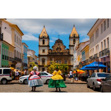 Lais Puzzle - Heller Blick auf den Pelourinho in Salvador, Brasilien - 2.000 Teile