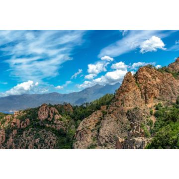 Lais Puzzle - Panoramablick auf die Naturlandschaft Calanques de Piana in Korsika, Frankreich. - 2.000 Teile