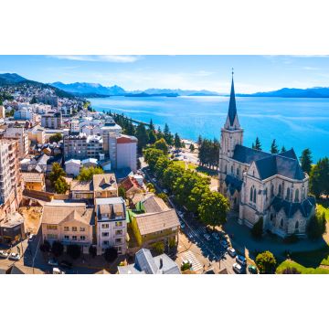 Lais Puzzle - Luftpanorama der Stadt Bariloche, Argentinien - 2.000 Teile