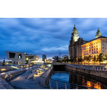Lais Puzzle - Liverpool Merseyside am Morgen, England - 2.000 Teile