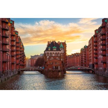Lais Puzzle - Ansicht der Speicherstadt, Bundesland Hamburg, Deutschland. - 2.000 Teile