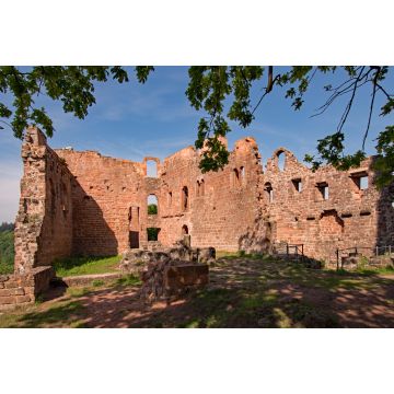 Lais Puzzle - Ruine der Burg Hohenecken in Kaiserslautern, Rheinland-Pfalz, Deutschland - 2.000 Teile