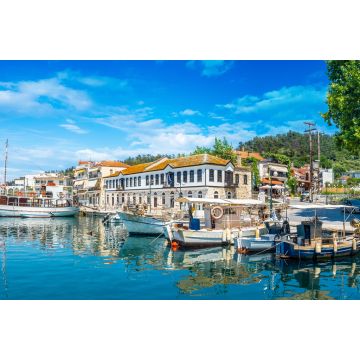 Lais Puzzle - Alter Hafen in Limenas, Hauptstadt und Haupthafen der Insel Thasos, Griechenland - 2.000 Teile