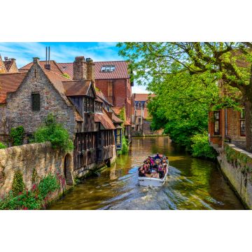 Lais Puzzle - Klassische Ansicht des historischen Stadtzentrums von Brügge (Brugge), Provinz Westflandern, Belgien. Stadtbild von Brügge - 2.000 Teile