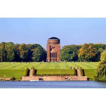 Lais Puzzle - Ansicht des Stadtparks und des Planetariums von Hamburg, Deutschland. - 2.000 Teile